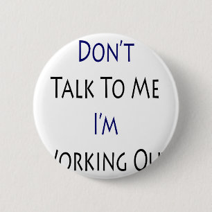 Badge Rond 5 Cm Ne me parlez pas que j'établis