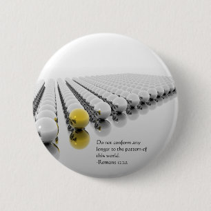 Badge Rond 5 Cm Ne vous conformez pas