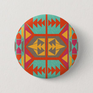 Badge Rond 5 Cm Néo- tribal indigène