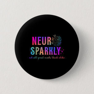 Badge Rond 5 Cm Neurodivergent Neurodivergent Neurodivergent Cerve