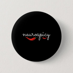 Badge Rond 5 Cm Neurospice Neurotypique Neurodiversité Adhd Autism