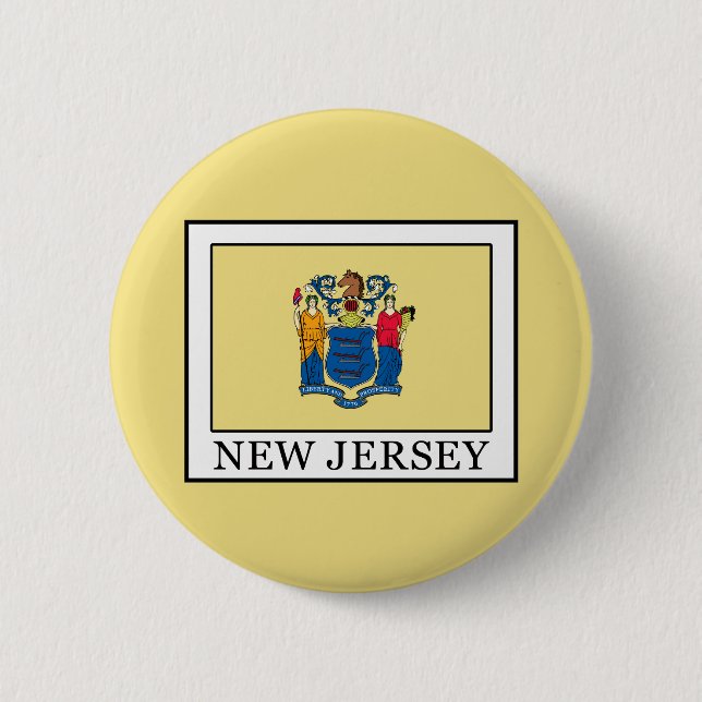 Badge Rond 5 Cm New Jersey (Devant)