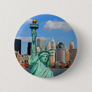 BADGE ROND 5 CM NEW YORK CITY