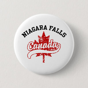 Badge Rond 5 Cm Niagara Falls Canada