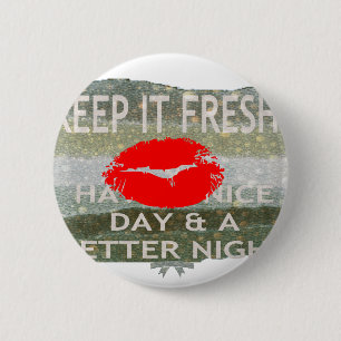 Badge Rond 5 Cm Nice et parfait enregistrer la date
