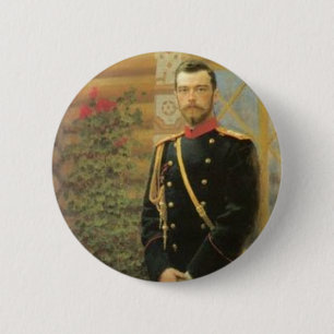 Badge Rond 5 Cm Nicholas II