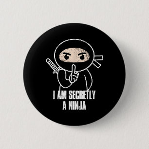 Badge Rond 5 Cm Ninja