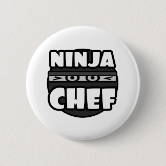 Badge Rond 5 Cm Ninja Chef