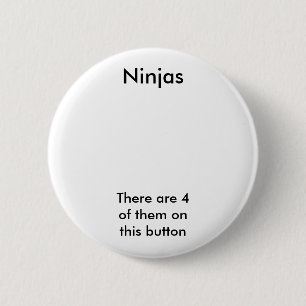Badge Rond 5 Cm Ninjas
