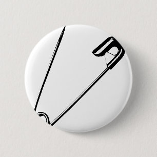 BADGE ROND 5 CM NIP DE SÉCURITÉ
