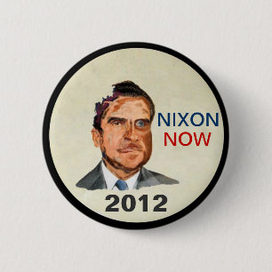 Badge Rond 5 Cm Nixon maintenant 2012