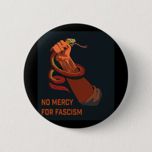 Badge Rond 5 Cm No Mercy For Fascism 2025 Edition