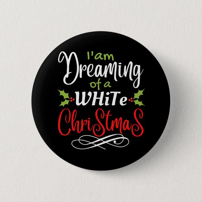 Badge Rond 5 Cm Noël (Devant)