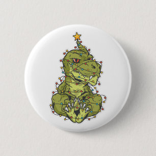 Badge Rond 5 Cm Noël de l'arbre Rex