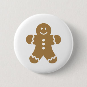 Badge Rond 5 Cm Noël d'homme de Lebkuchen