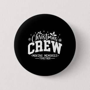 Badge Rond 5 Cm Noël Famille Retrouvailles Graphique Noël Fête
