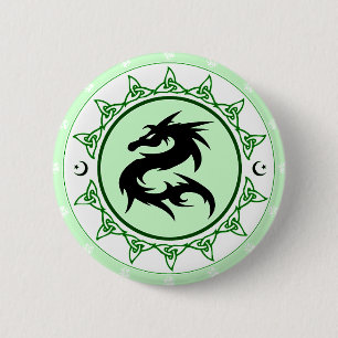 Badge Rond 5 Cm Noeud 5 de dragon