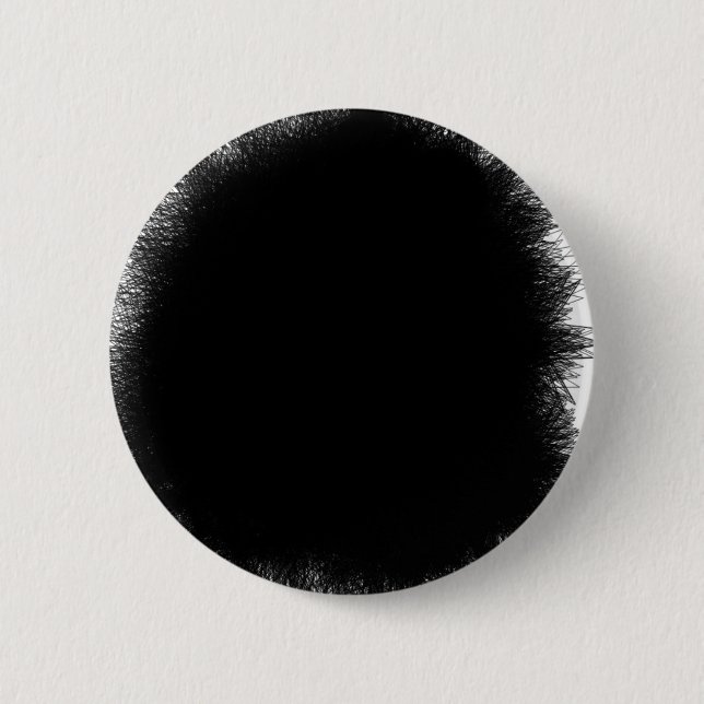 Badge Rond 5 Cm noir de tabagisme (Devant)