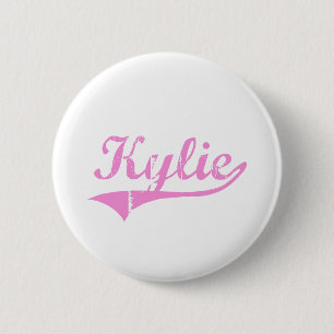 Badge Rond 5 Cm Nom classique de style de Kylie