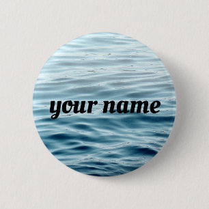 Badge Rond 5 Cm Nom de l'eau de toilette