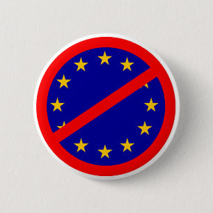 Badge Rond 5 Cm Non à l'UE