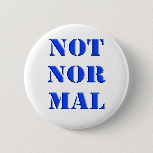 Badge Rond 5 Cm Non normal (Devant)