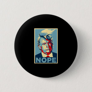 Badge Rond 5 Cm Non protestation