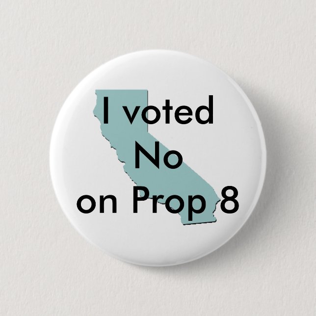 Badge Rond 5 Cm Non sur le bouton de l'appui vertical 8 (Devant)