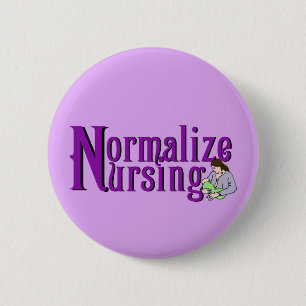 Badge Rond 5 Cm Normaliser les soins infirmiers