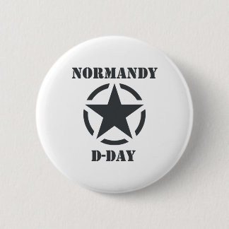 Badge Rond 5 Cm Normandy D-Day
