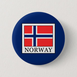 Badge Rond 5 Cm Norvège