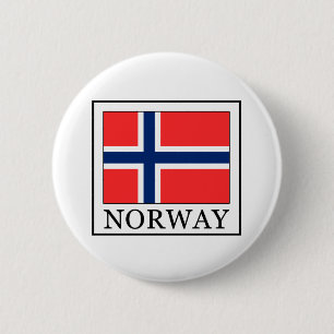 Badge Rond 5 Cm Norvège