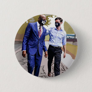 Badge Rond 5 Cm Nos gars en Géorgie