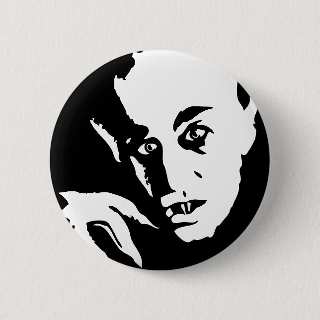 Badge Rond 5 Cm Nosferatu (Devant)