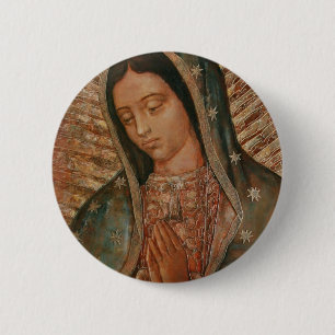 Badge Rond 5 Cm notre dame de guadalupe