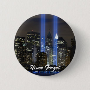 Badge Rond 5 Cm N'oubliez jamais