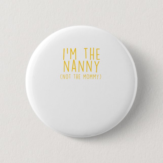 Badge Rond 5 Cm Nounou (Devant)