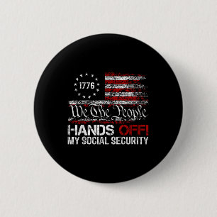 Badge Rond 5 Cm Nous, Le Peuple, Maîtrisons Ma Sécurité Sociale Am