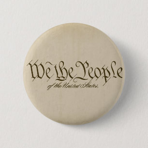 Badge Rond 5 Cm Nous les personnes arrondissons des boutons