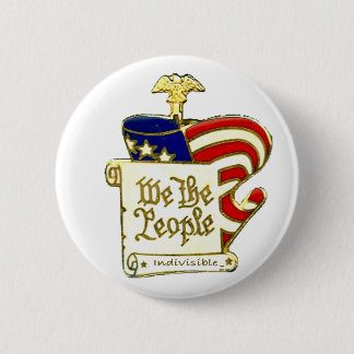 Badge Rond 5 Cm Nous les personnes - bouton