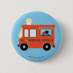 Badge Rond 5 Cm Nous sommes des gourmets monstres