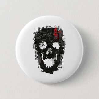 Badge Rond 5 Cm Nous sommes des robots