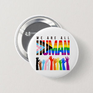Badge Rond 5 Cm Nous sommes tous humains