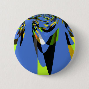 Badge Rond 5 Cm Nouveau bleu