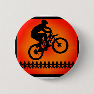 BADGE ROND 5 CM NOUVEAU DE VÉLO QUALIFIÉ