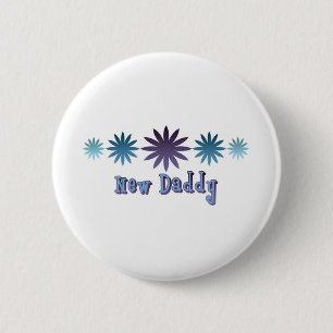 Badge Rond 5 Cm Nouveau papa