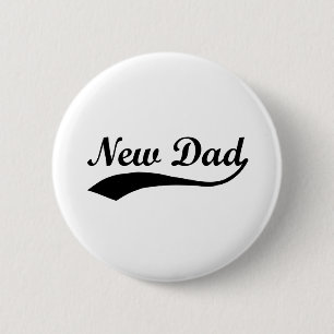 Badge Rond 5 Cm Nouveau papa