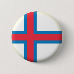 BADGE ROND 5 CM NOUVEAU ! ! - PAYSAGE DE RETOUR DES ÎLES FAROE