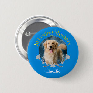 Badge Rond 5 Cm NOUVEAUTÉ ! Bouton - En mémoire d'amour - Personna