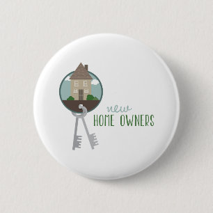 Badge Rond 5 Cm Nouveaux propriétaires
